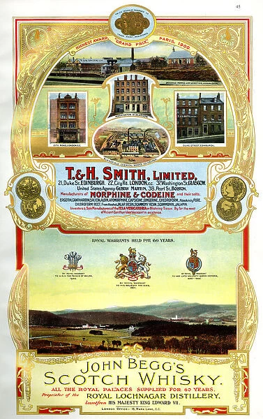 Adverts, T & H Smith Limited, John Beggs Scotch Whisky