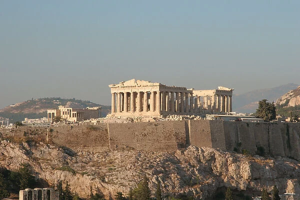 Athens. Panoramic view of the Acropolis. Parthenon