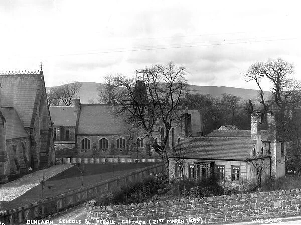 Duncairn Schools and Pebble Cottage (21st March 1889)