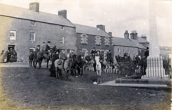 Foxhunt Meet, Town Yetholm, England