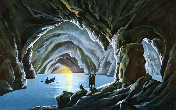 Grotta Azzurra (Blue Grotto), Capri, Italy