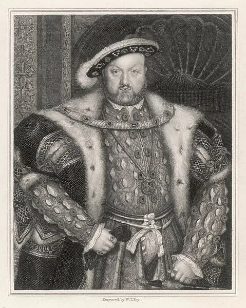 Henry VIII Engraving