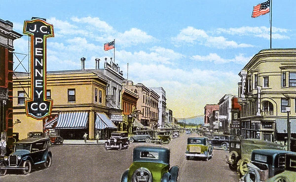 Reno, Nevada, USA - Second Street, looking east