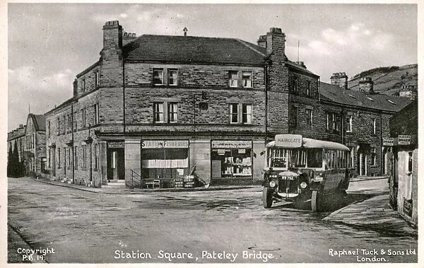 Station Square, Pateley Bridge, Yorkshire