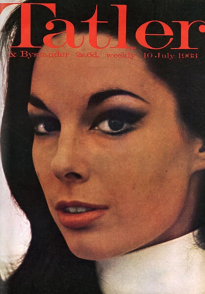 Tatler front cover, 1963 featuring Tracy Reed