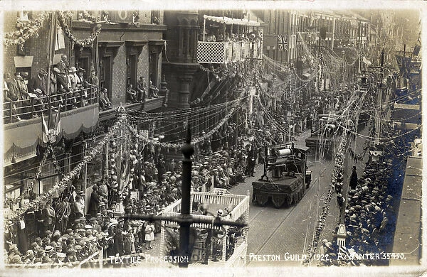 Textile Procession, Preston, Lancashire
