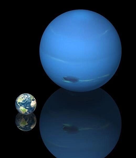 Neptune and Earth, artwork C017  /  7345