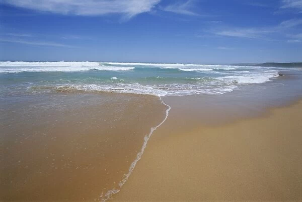 Sand and surf, Waitpinger Beach, Fleurieu Peninsula, South Australia, Australia, Pacific