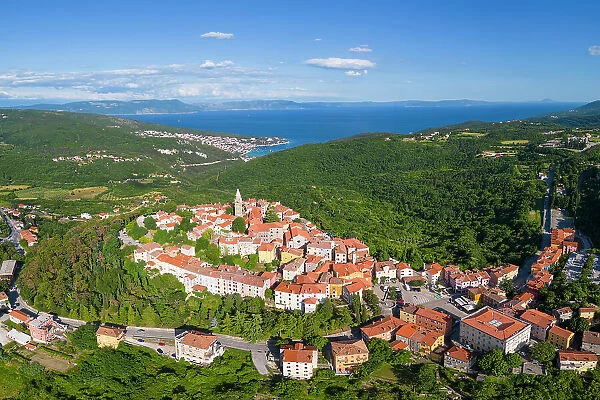 Hilltop village of Labin, Istria, Croatia
