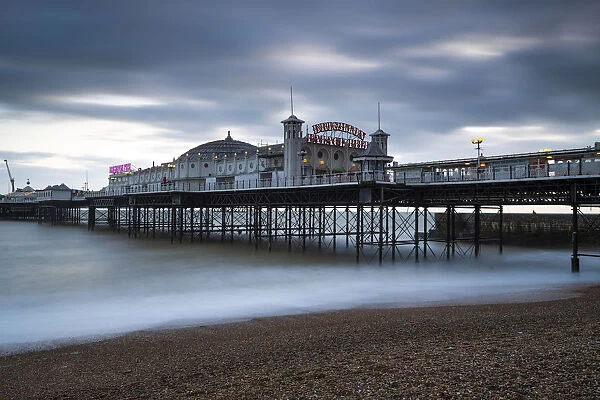 Palace pier, Brighton, East Sussex, England, UK