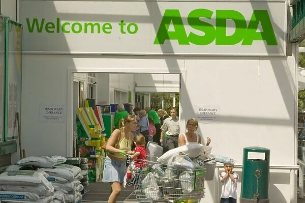 An Asda Walmart supermarket in Carlisle UK