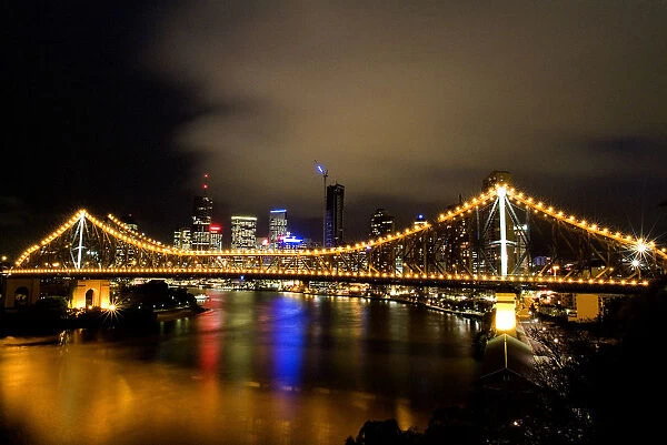 20081665. Australia Queensland Brisbane The Story Bridge - Brisbane CBD Behind