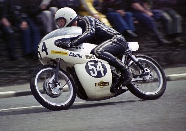 Geoff Pitcher (BSA) 1974 Ultra Lightweight TT
