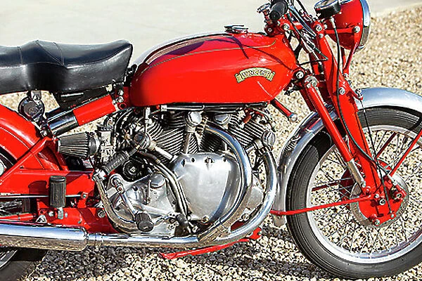 Vincent Rapide Red 998cc 1949 Red