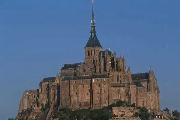 France, Normandy, abbey at Le Mont-Saint-Michel