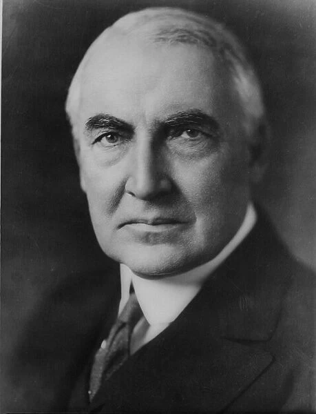 Warren Gamaliel Harding (1865-1923), 29th President of the United States of America 1921-1923