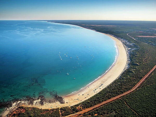 Broome. Aerial view of Broome and Cable Beach