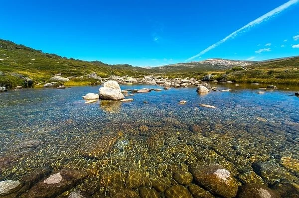 Clear water in Kosciuszko National Park