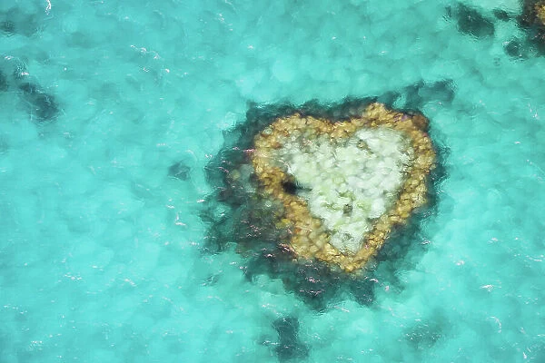 Heart Reef, Great Barrier Reef, Australia