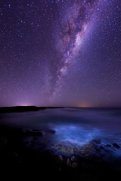 Milky Way over the Southern Ocean. Australia