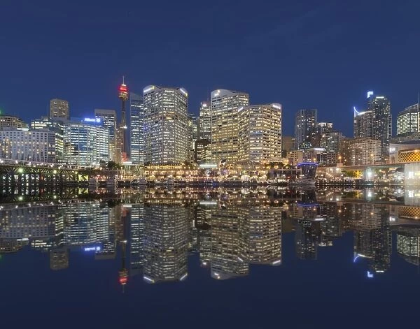 Reflection of Sydney Tower