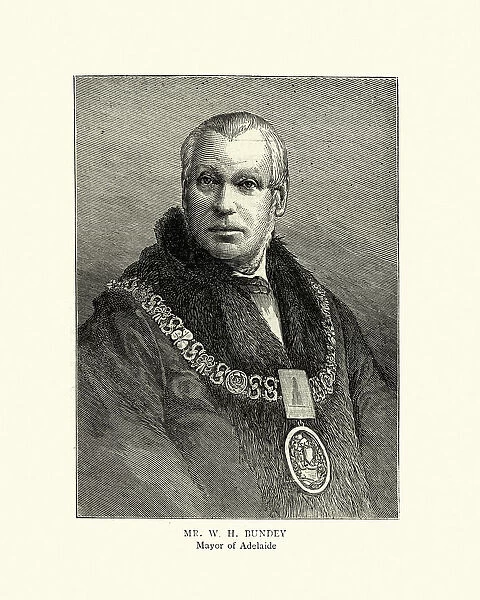 William Henry Bundey, Major of Adelaide, 19th Century