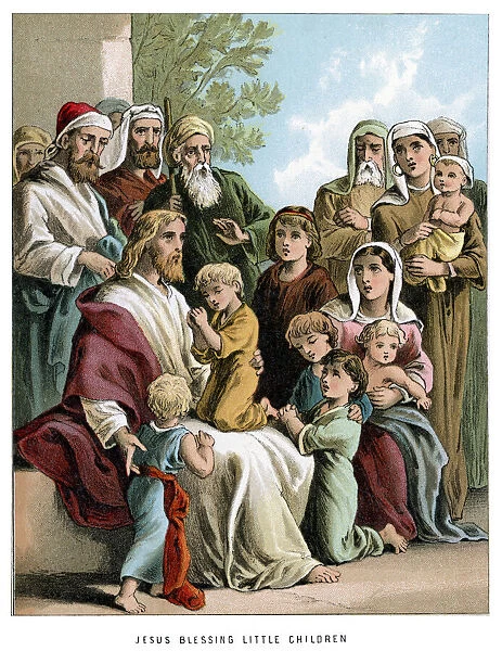 Jesus blessing the Little Children