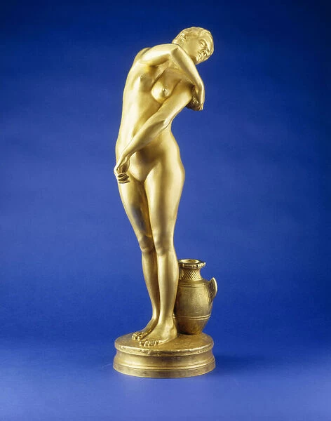 Bathsheba; Bethsabee, 1896 (gilt bronze)