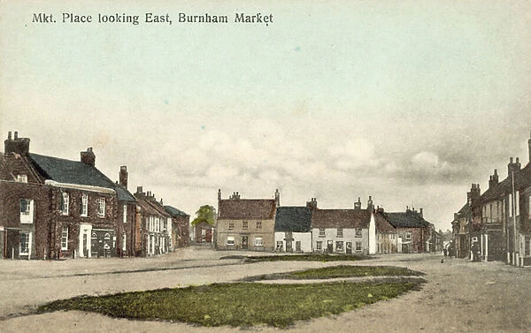 Burnham Market, Norfolk (colour photo)