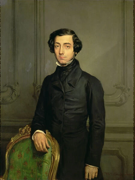 Charles-Alexis-Henri Clerel de Tocqueville (1805-59) 1850 (oil on canvas)