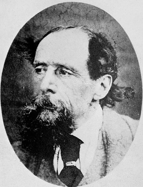 Charles Dickens, c. 1863 (b  /  w photo)