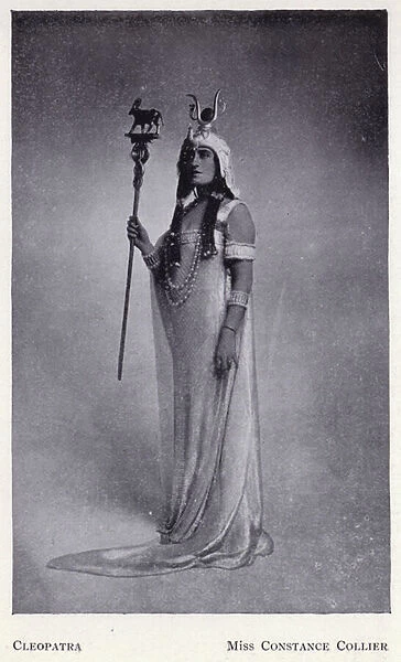 Cleopatra, Miss Constance Collier (b  /  w photo)