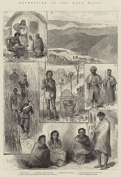 Expedition to the Naga Hills (engraving)