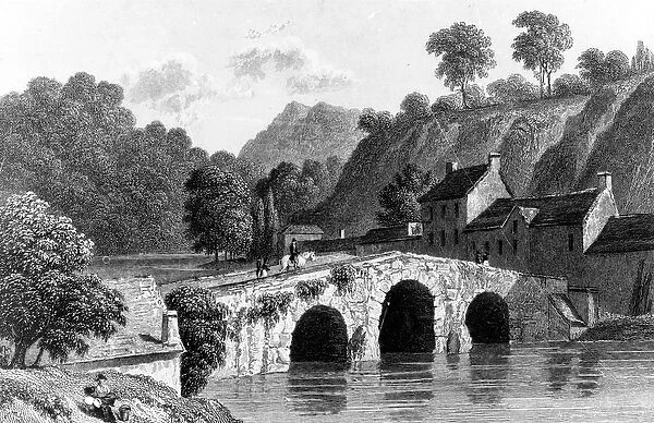 Glenmire Bridge, near Cork, engraved by E. Finden, 1832 (engraving)