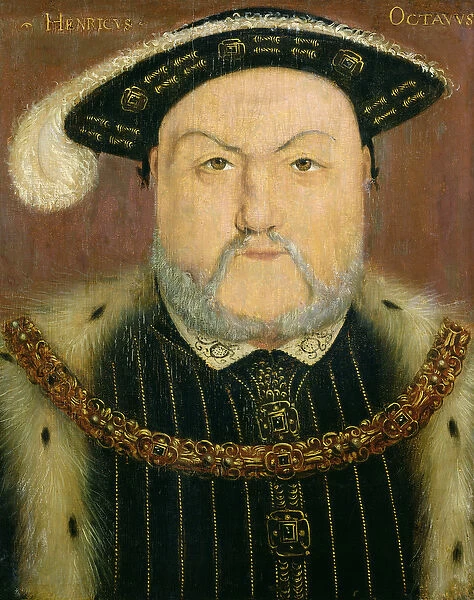 Henry VIII (1491-1547) (oil on panel)