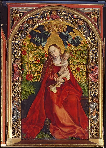 Madonna of the Rose Bower, 1473 (oil on panel)