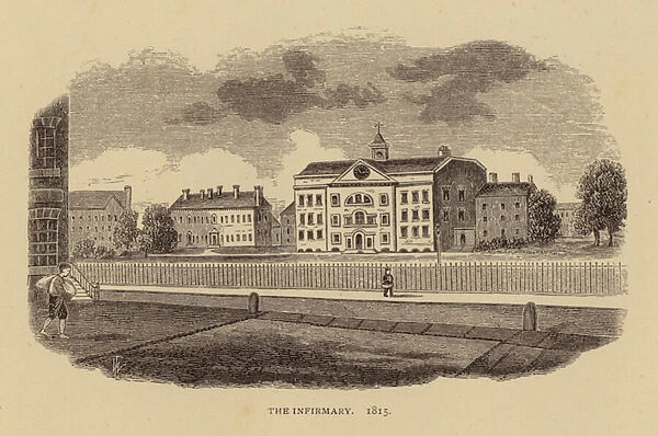 Manchester: The Infirmary, 1815 (engraving)