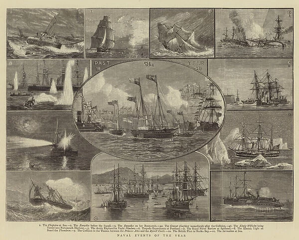 Naval Events of the Year (engraving)