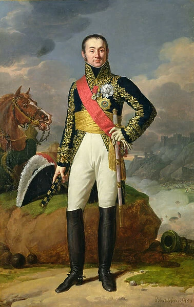 Nicolas-Charles Oudinot (1767-1847) Duke of Reggio and Marshal of France, 1811 (oil