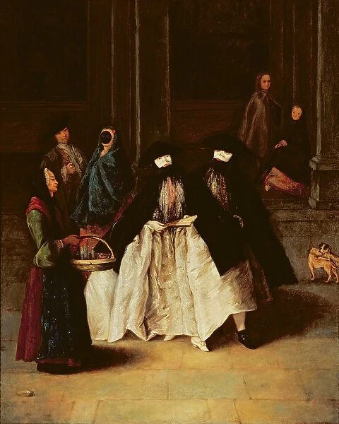 The Perfume Seller (oil on canvas) (see alo 166068)
