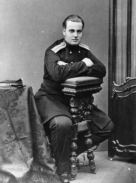 Portrait of Grand Duke Alexei Alexandrovitch of Russia (Alexis Alexandrovich, Aleksei Aleksandrovitch Romanov) (1850-1908). Albumin Photo, 1865-1868. Russian State Film and Photo Archive, Krasnogorsk