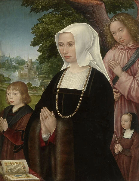 Portrait of Livia van Steelant, 1524 (oil on panel)