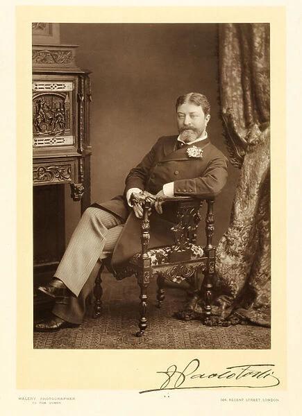 Sir Francesco Paolo Tosti (1847-1916), song composer, portrait photograph (b  /  w photo)