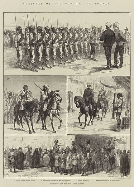 Sketches of the War in the Soudan (engraving)