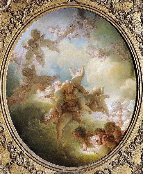 The Swarm of Cupids, c. 1767 (oil on canvas)