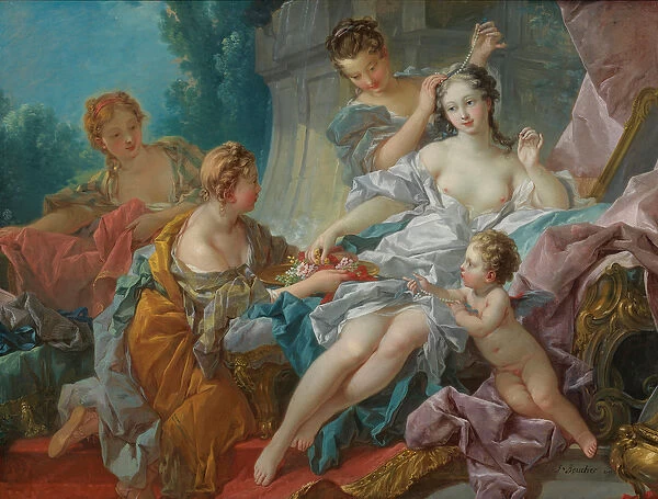 The Toilet of Venus, 1746 (oil on canvas)