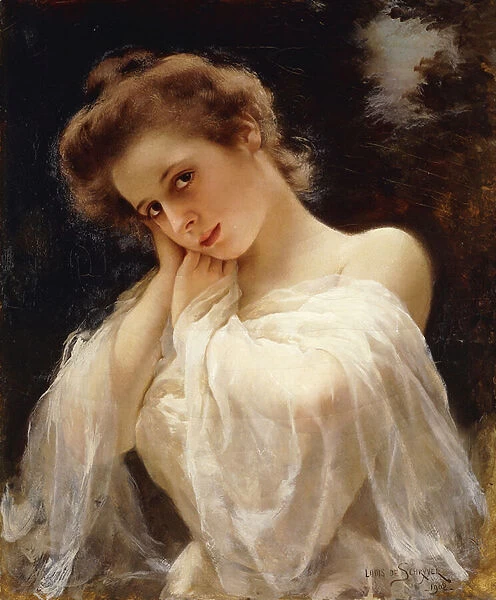 A Young Beauty, 1902 (oil on canvas)