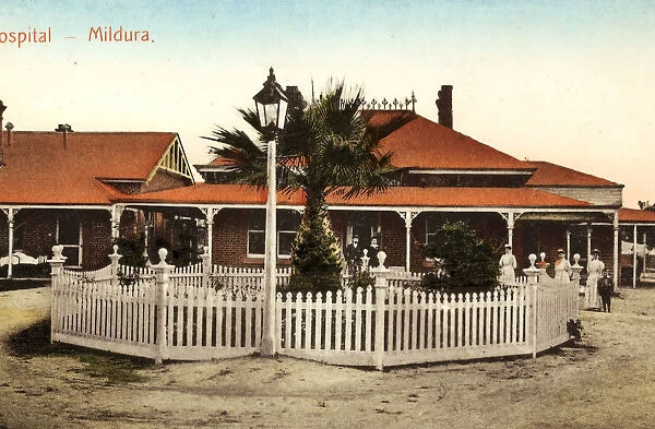 Hospitals Victoria Australia Mildura 1906 Hospital Mildura