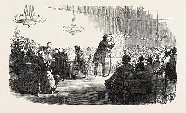 Meeting for the Repeal of the Taxes on Knowledge, at St. Martins Hall, Long Acre