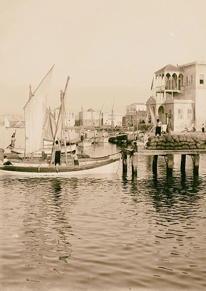Tripoli El-Mina Port 1900 Lebanon